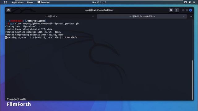 How to install Tiger Virus in Kali Linux смотреть онлайн
