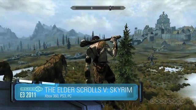 The Elder Scrolls V Skyrim Gameplay the actual sounds HD!! (Gamespot) смотреть онлайн