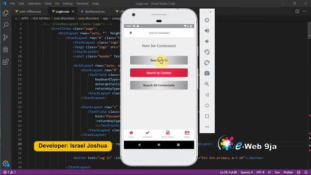 A Quick Mobile App Development Tour by Developer Israel Joshua eweb9ja com смотреть онлайн