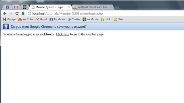 PHP Tutorial: Create a Member System in PHP | How to make a user login page for member system (3/3) смотреть онлайн