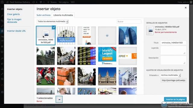 Publicar un fichero PDF en un artículo de WordPress смотреть онлайн