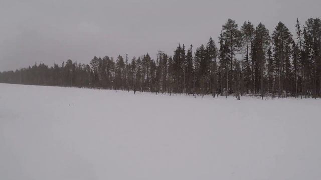 Серый день. Снимаемся с озера. Часть 3. Зимняя рыбалка. Март 2021.