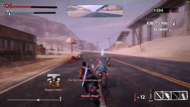 ROAD REDEMTION кампания, моменты игры)