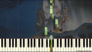 Kraken Theme - Hotel Transylvania 3 (One finger piano tutorial)