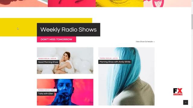 Sounder Online Radio WordPress Theme смотреть онлайн