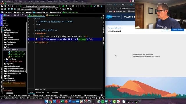 Getting Started with Lightning Web Components: Anatomy of an LWC смотреть онлайн