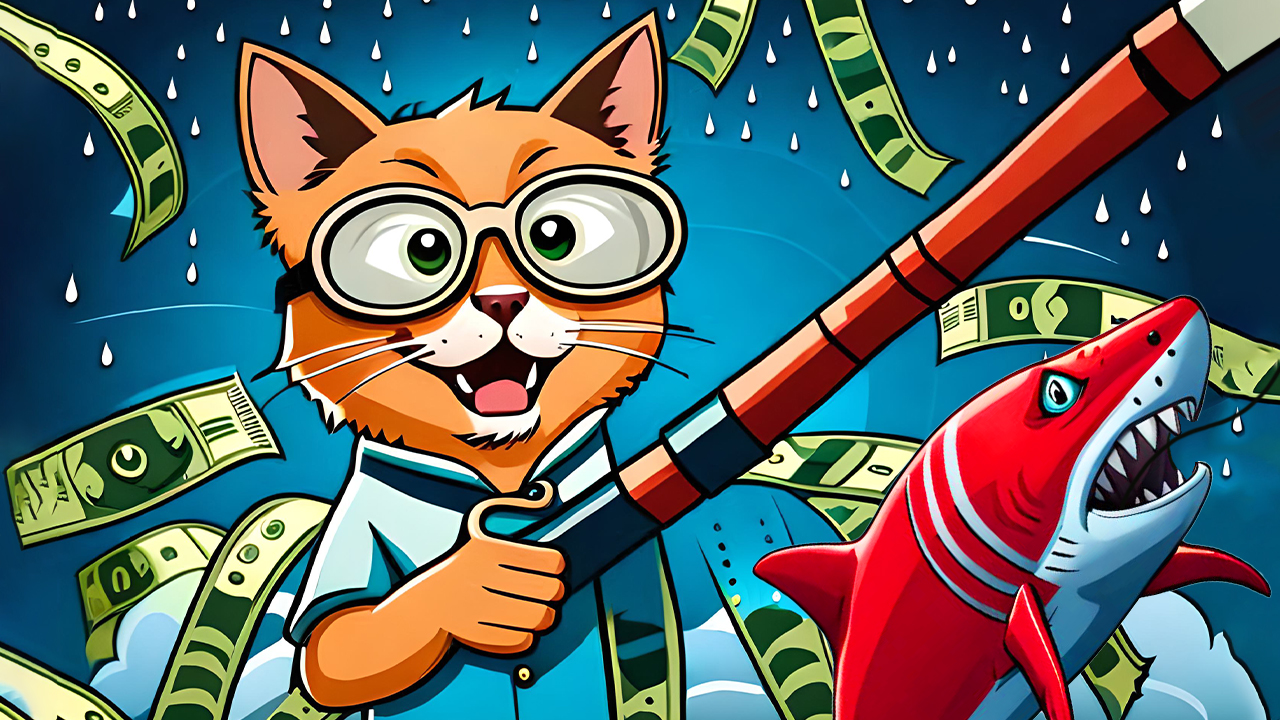 КОТ СИБАС СТАЛ МИЛЛИОНЕРОМ! ► Cat Goes Fishing |5| смотреть онлайн
