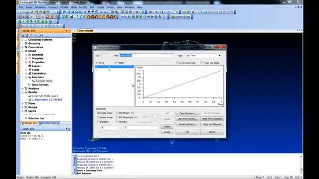 Femap with NX Nastran Linear vs. Nonlinear Buckling-Siemens PLM смотреть онлайн
