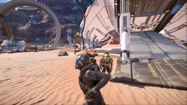 Mass Effect Andromeda. Drunken NPC bug смотреть онлайн