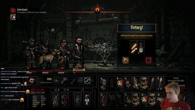 Прохождение Darkest Dungeon NG+ и новые герои #2 с Майкером смотреть онлайн