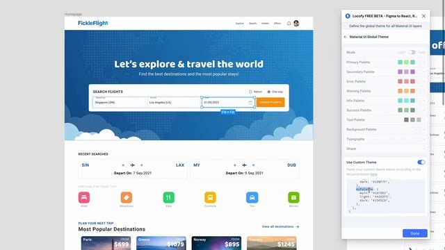 Locofy.ai | Adding your custom Material UI Theme [Guide] смотреть онлайн