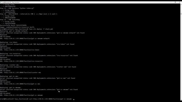 VMware APIs as a Service using OpenFaaS and VIO Kubernetes w Cody De Arkland (@codydearkland) смотреть онлайн