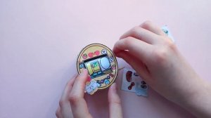 Тамагочи / Бумажный тамагочи уточка лалафанфан / Уточка лалафанфан