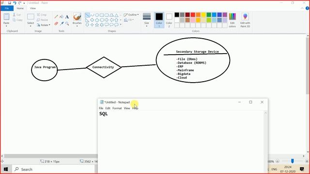 #117 Jdbc In Java | Java database connectivity | MySQL Database | Secondary Storage Option In Java смотреть онлайн