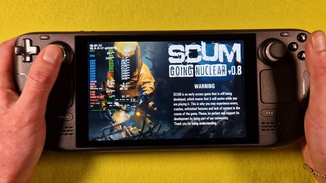 Scum on Steam Deck/OS in 800p 20+Fps (Live) смотреть онлайн