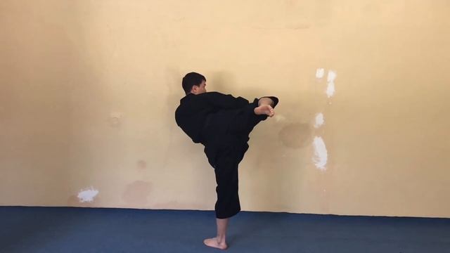 Техника самого ЛЕГЕНДАРНОГО УДАРА. Маваши-гери. смотреть онлайн