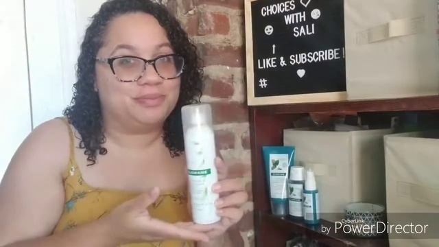 New* Klorane anti-pollution line Aqua Mint | Does it/is really work/good for curly hair?? смотреть онлайн