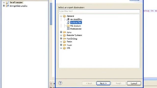 How to export a java project in eclipse in zip format! смотреть онлайн