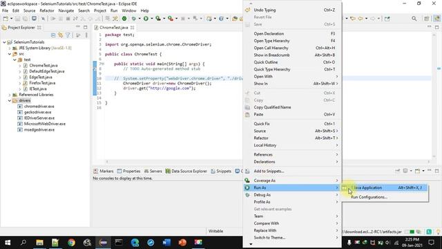 How to automate browser without setting System.setProperty("",""); смотреть онлайн