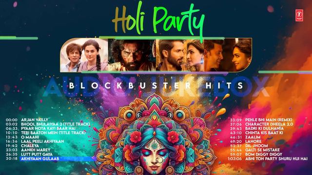 The Ultimate Holi Party Songs - Blockbuster Hits (Non Stop) | Arjan Vailly Ne | Main Taan Chaleya смотреть онлайн