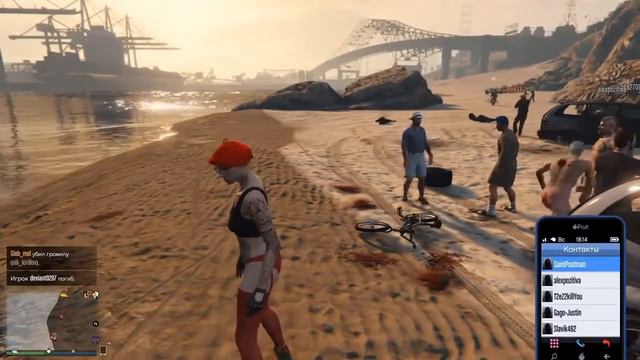 GTA ONLINE - НАРЕЗКИ ДИКОГО УГАРА : АЛЕКС И БРЕЙН #1 смотреть онлайн