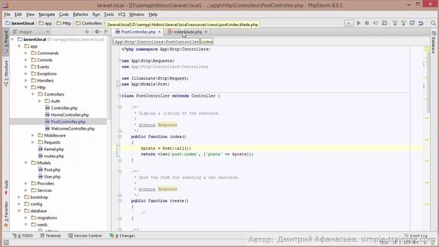 #7 Laravel 5: Первый Select смотреть онлайн