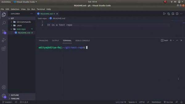 How to Install Git and Configure Repositories on GitHub on Ubuntu | Linux | Using VS Code ?