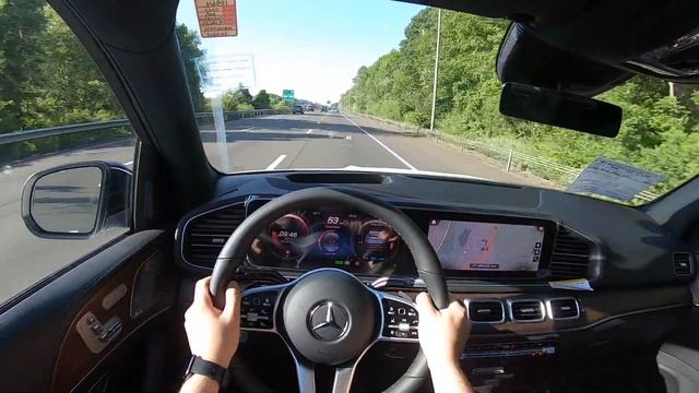 2021 Mercedes Benz GLE 580 POV Test Drive - Great Air Suspension?