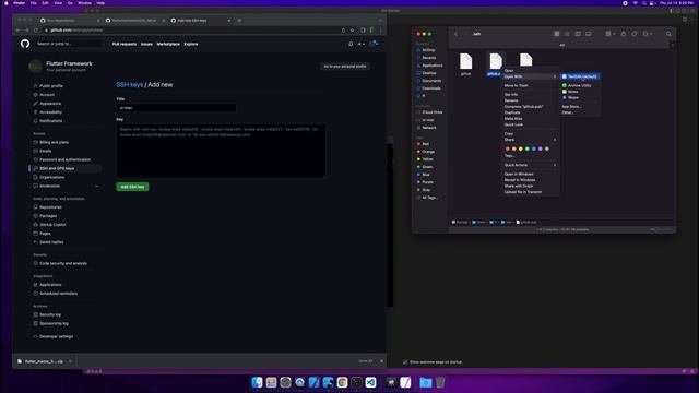 How to add your ssh key to GitHub on your Mac смотреть онлайн