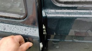 простой уплотнитель на двери, нива легенда 3д.