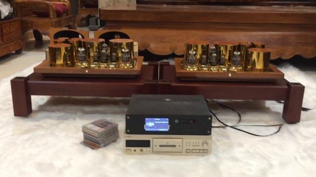 A perfect Amplifier 6c33c Single-ended parallel Class A Monoblock Hi-End Amplifier Sound nice (04) смотреть онлайн