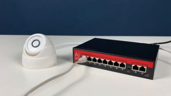 Сетевые коммутаторы PS-link на 4 и 8 PoE портов