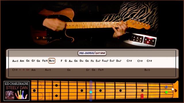 KID CHARLEMAGNE - Playing STEELY DAN/GUITAR CHORDS/LYRICS TUTORIALS (unique) смотреть онлайн