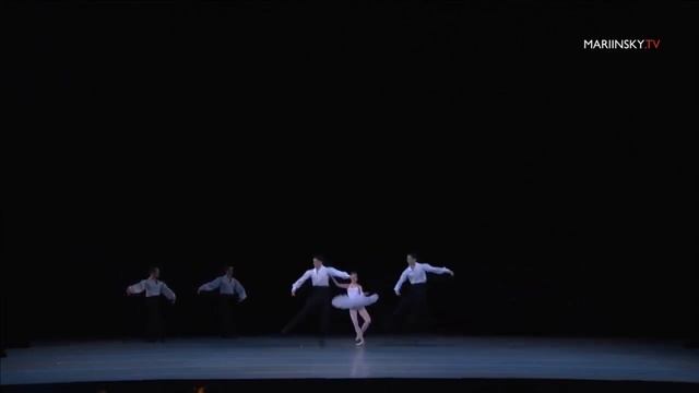 Suite en Blanc ( Presto - Pas de Cinq ) - Vaganova: Anastasia Nuikina смотреть онлайн