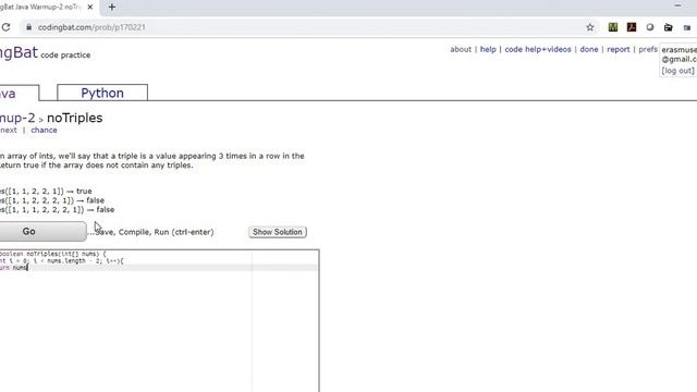 Episode Eleven Codingbat Java Warmup2 Finish смотреть онлайн