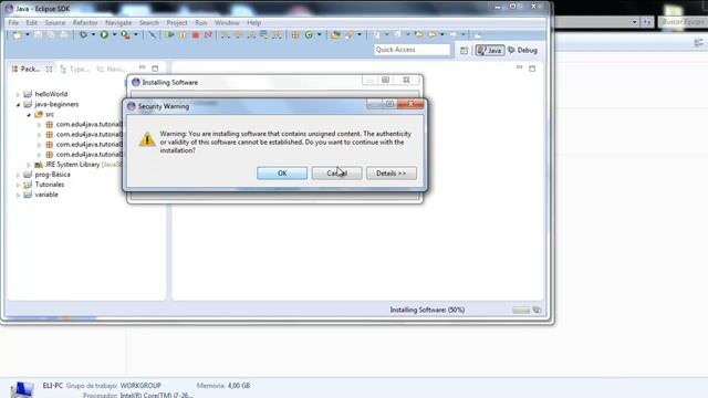 Java development for beginners 16. ObjectAid UML plugin for Eclipse. Installation смотреть онлайн