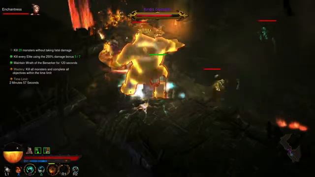 D3:RoS Dungeon of Immortal King's Call смотреть онлайн