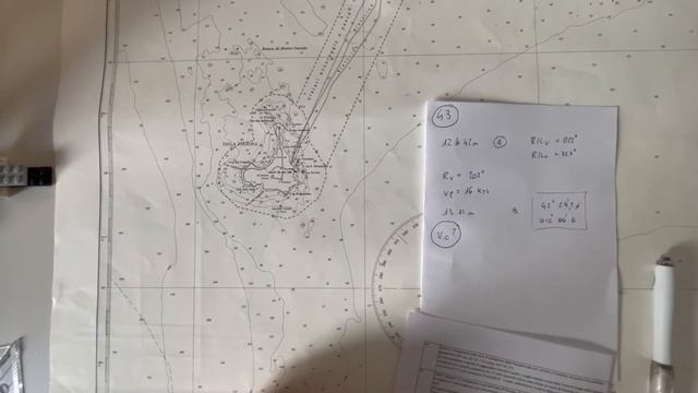 Esercizio n° 43 5.3.1-1 - correnti: punto stimato - carteggio patente nautica oltre 12 miglia (2022 смотреть онлайн