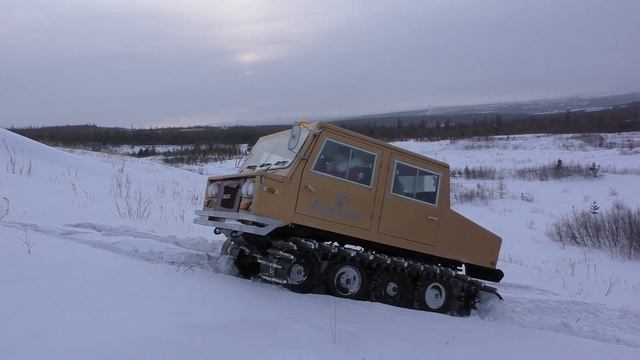OHARA-SM20 (ISUZU) СЕМЕЙНЫЙ СНЕГОХОД.  Победили горку
