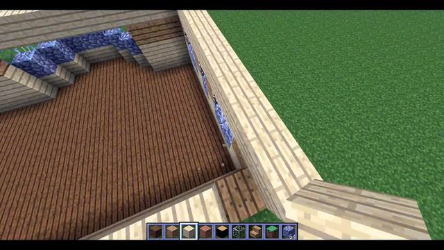 Строим красивый дом в minecraf/майнкрафте [1/4] смотреть онлайн
