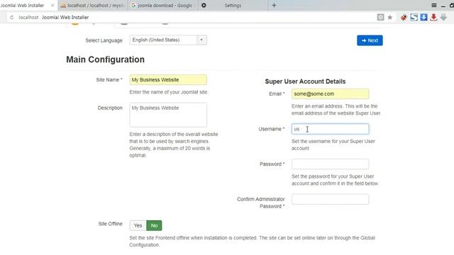 Installing Joomla 2 of 2 смотреть онлайн