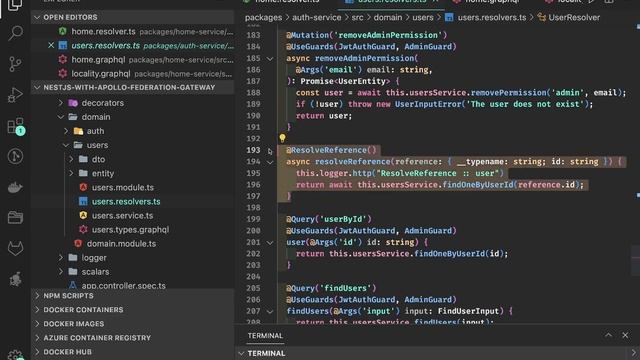 Nest JS Graphql Federation Gateway Composing two sub Graphs #nestjs #microservices #10 смотреть онлайн