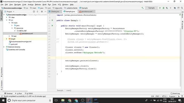 Comece assim com JPA (Java Persistence API) - JPA LiveClass #1 смотреть онлайн