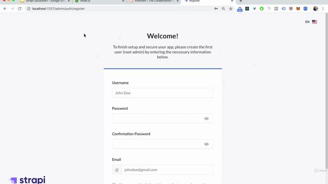 2. Quick Intro to the Strapi Admin смотреть онлайн