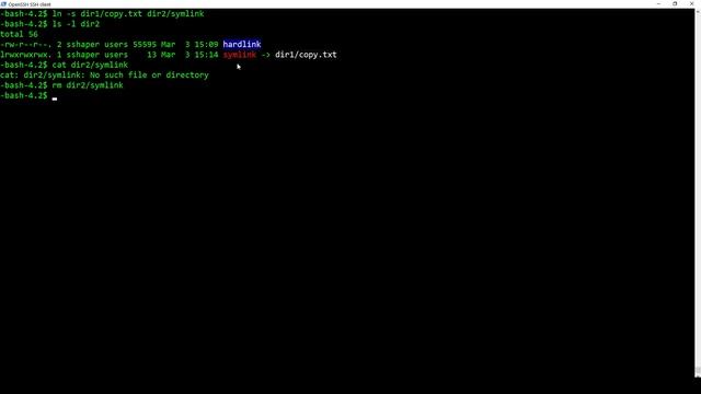 Linux Fundamentals 2.2: ln command смотреть онлайн
