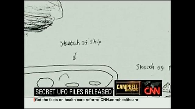 4000 Pages of UFO Files Released - CNN Aug 2009 смотреть онлайн