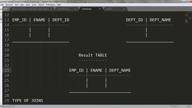Tutorial 25 : JOINS Introduction смотреть онлайн