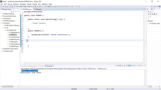 Java Programming Tutorial- Super Keyword- Part 17 |Roicians смотреть онлайн