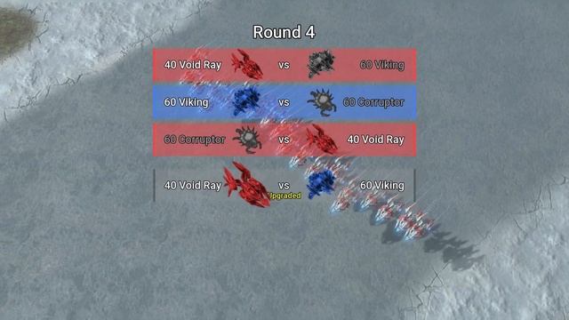 40 Void rays vs 60 Vikings, who wins? смотреть онлайн