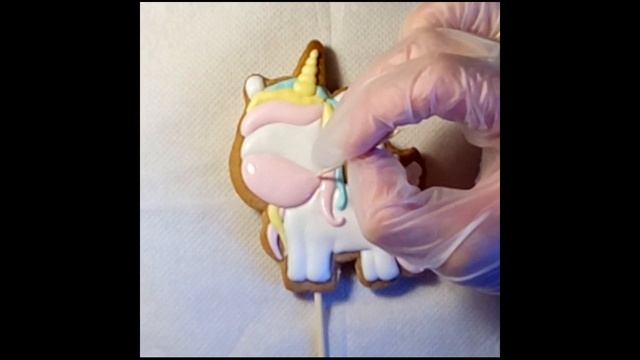 Имбирное печенье Единорог Unicorn Мастер Класс Заливка и Роспись смотреть онлайн